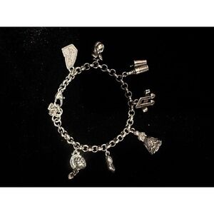 BRIGHTON GEORGIA STATE CHARM BRACELET